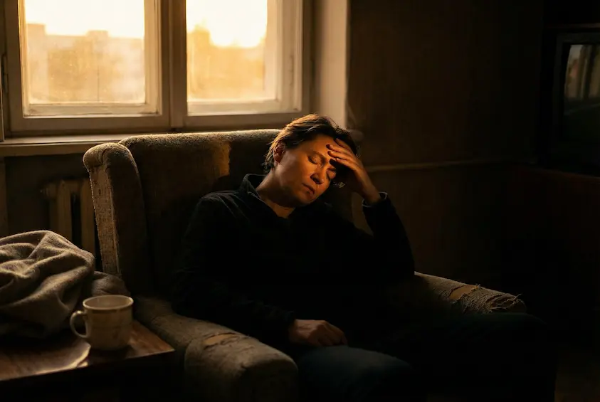 Adaptação silenciosa à dor emocional